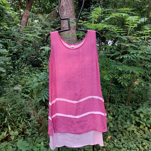 Lightweight Silk Cotton Mini Dress - Picture 1 of 9